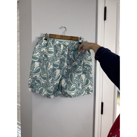 Charleston Threads Mens L Swim Trunks Paisley Blue Beach Pool Water Shorts Board - Picture 4 of 5